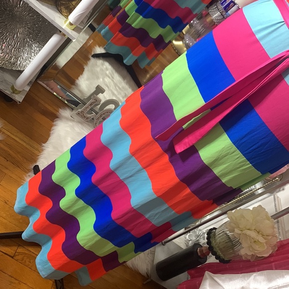 Multicolor maxi dress - Picture 3 of 4